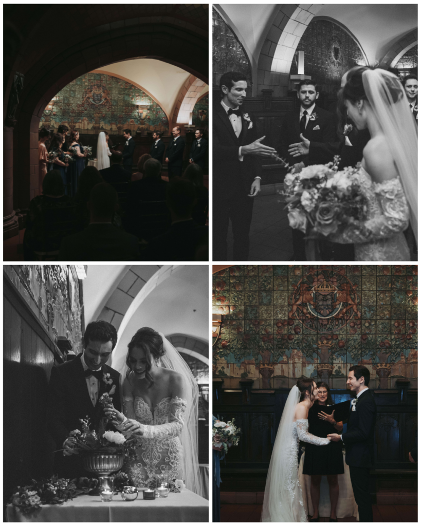 An intimate ceremony at the seelbach hotel in louisville, ky